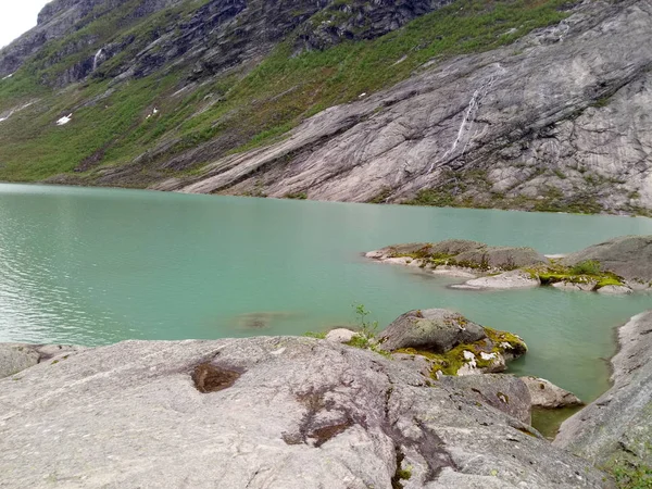 Vista del hermoso paisaje de Noruega — Foto de Stock