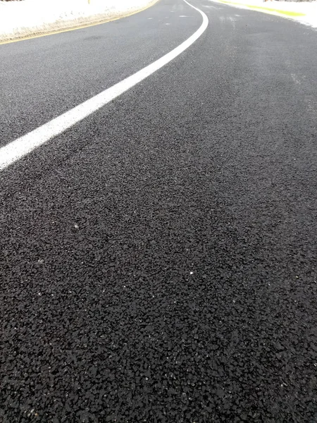 Karanlık grenli asfalt yol doku closeup