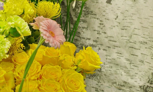 Bouquet of flowers, flower arrangement and floral background