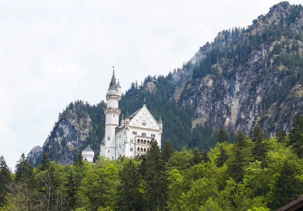 Castelo na floresta de montanha — Fotografia de Stock