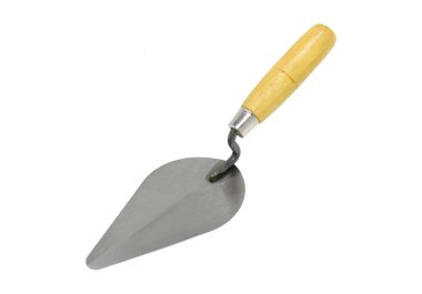 Alçı beyaz zemin üzerine koyarak