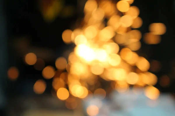 Bokeh veya bulanıklık mum arka plan aydınlatma.