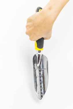 el tarafından küçük kürek kazma