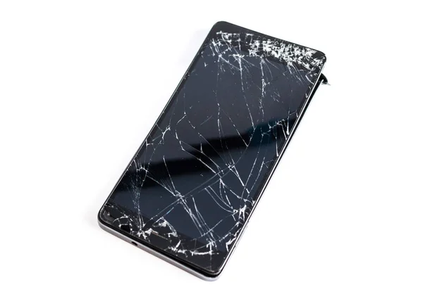 Bozuk ekranlı cep telefonu