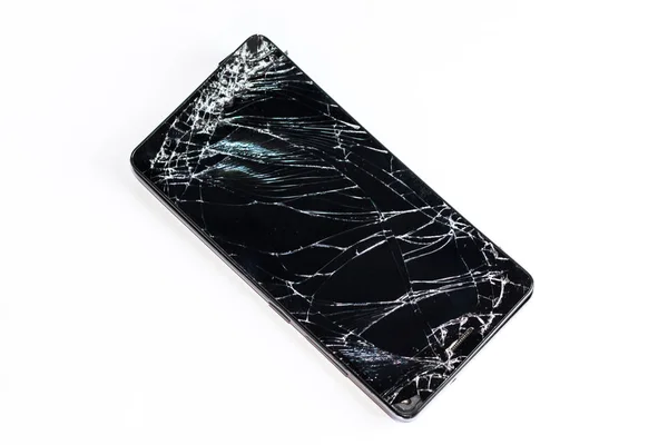 Bozuk ekranlı cep telefonu