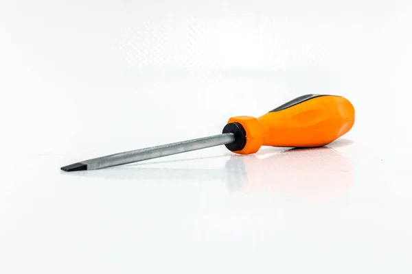 Screwdriver on white background — Stock Photo, Image