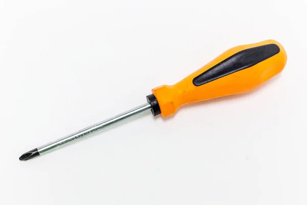 Screwdriver on white background — Stock Photo, Image