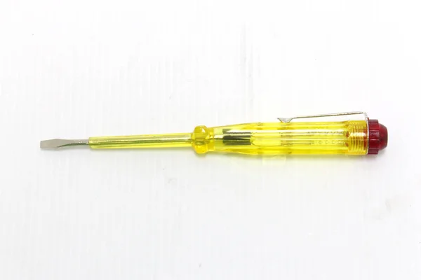 Screwdriver on white background — Stock Photo, Image