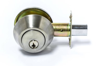 Modern tarz kapının kolu için doğal ahşap kapı