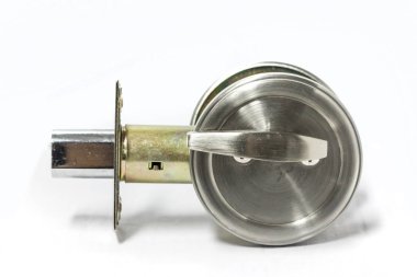 Modern tarz kapının kolu için doğal ahşap kapı
