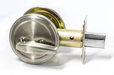 Modern tarz kapının kolu için doğal ahşap kapı