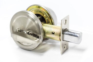 Modern tarz kapının kolu için doğal ahşap kapı