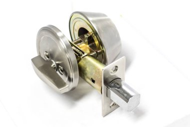 Modern tarz kapının kolu için doğal ahşap kapı