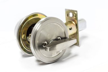 Modern tarz kapının kolu için doğal ahşap kapı