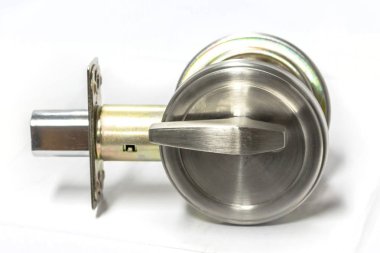 Modern tarz kapının kolu için doğal ahşap kapı