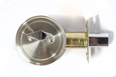 Modern tarz kapının kolu için doğal ahşap kapı