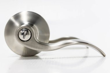 Modern tarz kapının kolu için doğal ahşap kapı