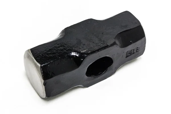 Büyük parça siyah çekiç çelik — Stok fotoğraf