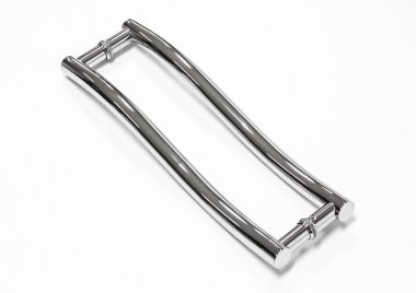 Krom kolu cam kapı için