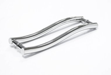 Krom kolu cam kapı için