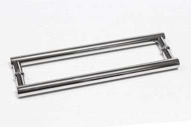 Krom kolu cam kapı için