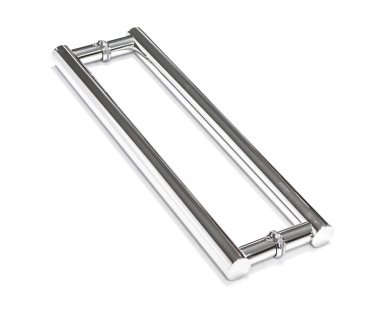 Krom kolu cam kapı için