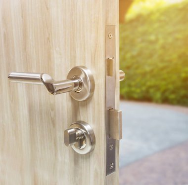 Gömme kilit kapı için set