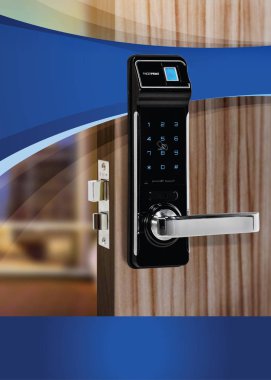 Akıllı dijital kapı kilidi güvenlik