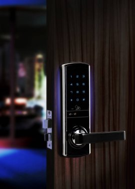 Akıllı dijital kapı kilidi güvenlik