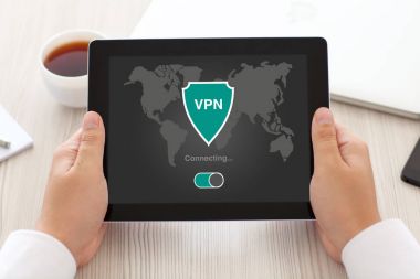 Tablet app vpn oluşturma Internet iletişim kuralları protectio tutan adam