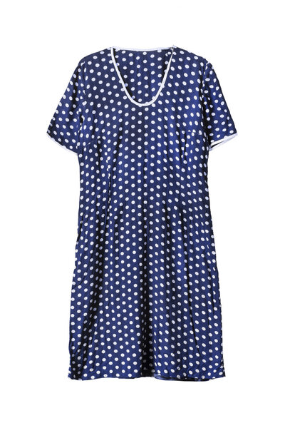 Шелковое платье изолировано
