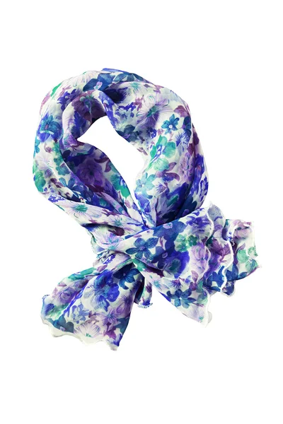 Silk scarf isolated — Stock Photo, Image