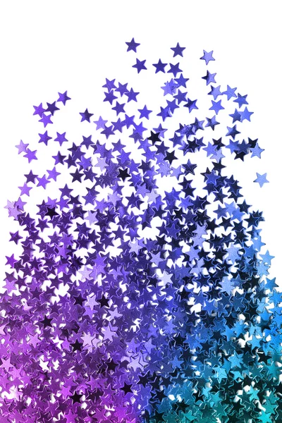 Estrelas coloridas isolados — Fotografia de Stock