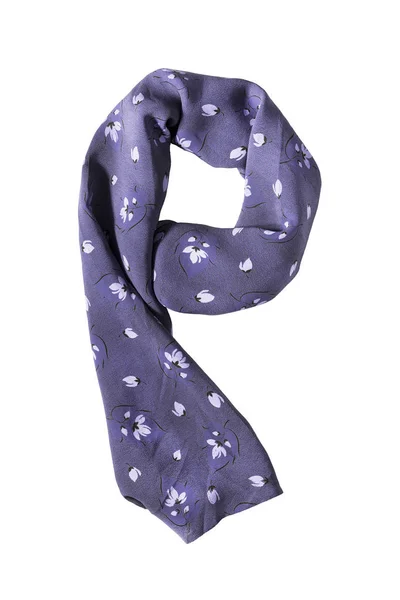 孤立紫色のスカーフ — ストック写真