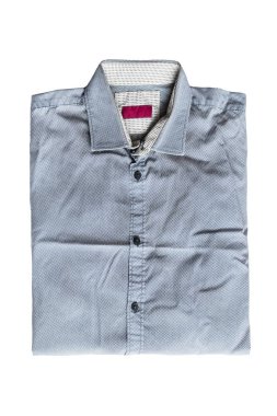 Katlanmış gömlek izole