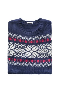 Katlanmış kazak izole