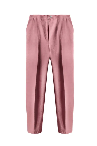 Roze broek geïsoleerd — Stockfoto