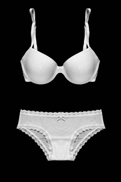 Lacy lingerie branca — Fotografia de Stock