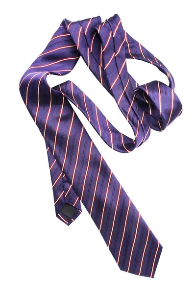 Silk necktie isolated — Stock Photo, Image