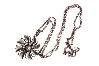 Bronz kolye izole
