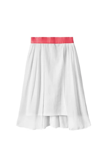 White skirt isolated — Stock Photo, Image