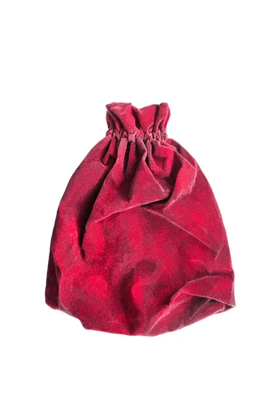 Sac rouge isolé — Photo