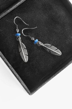 bir kutu içinde küpe