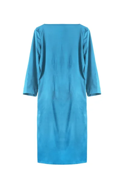 Blue dress isolated — Stock Photo, Image