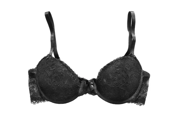 Soutien-gorge dentelle noire — Photo