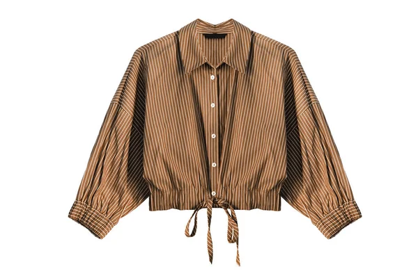 Коричневая блузка — стоковое фото
