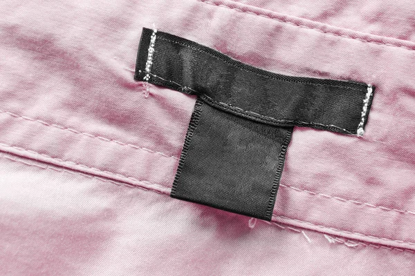 Blank clothes label — Stock Photo, Image