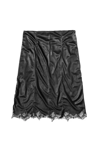 Saténová sukně izolované — Stock fotografie