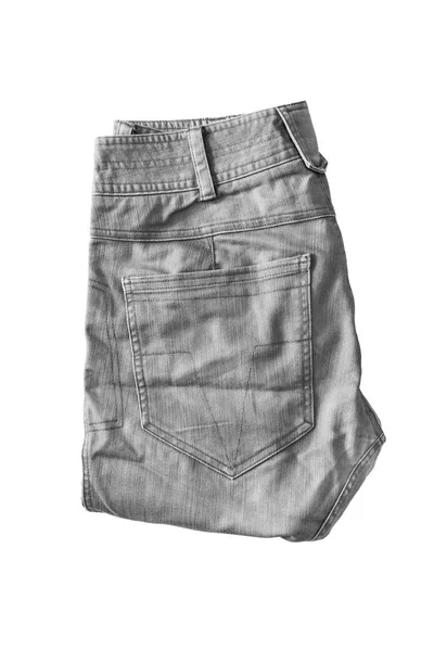 Gefaltete Jeans — Stockfoto