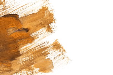 İzole fırça darbeleri